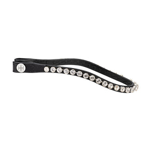 LT Glam Double Bridle - Patent Noseband