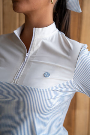 Competition Top - Coastal Stripe L/S