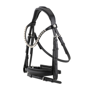 LT Essential Pony Bridle - Black