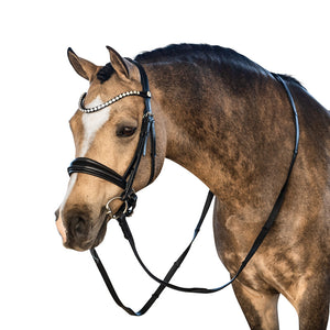 LT Essential Snaffle Bridle - Cavesson