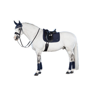 LT Navy Crystals Dressage Saddle Pad