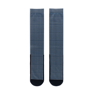 LT Riding Socks - Navy Gingham