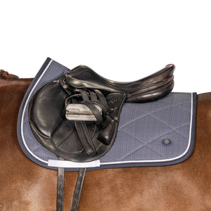LT Navy Mini Check Jump Saddle Pad